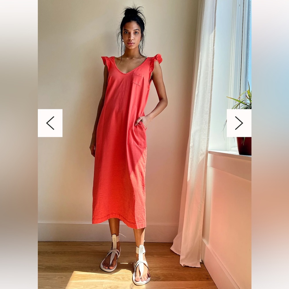 Free People Once Upon A Sea Midi Dress